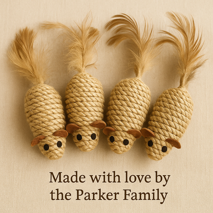 Parker Natural Mouse Toys